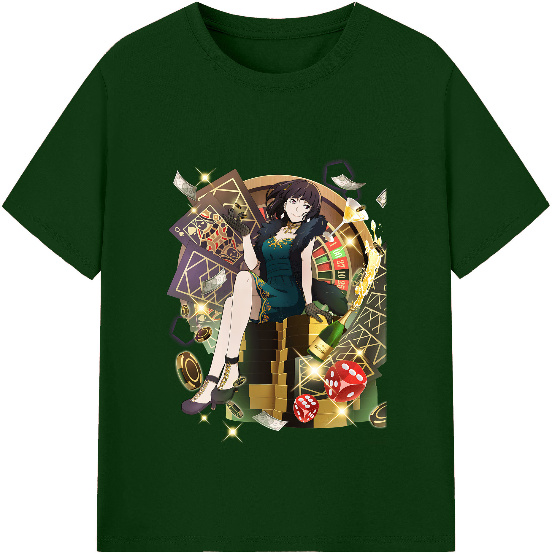 （画像用） 文豪ストレイドッグス Bungo Stray Dogs 綿100％半袖Tシャツ（フロントプリント）
